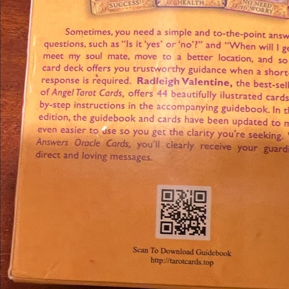 Radleigh Valentine Angel Answers Oracle Cards Deck - Picture 3 of 3